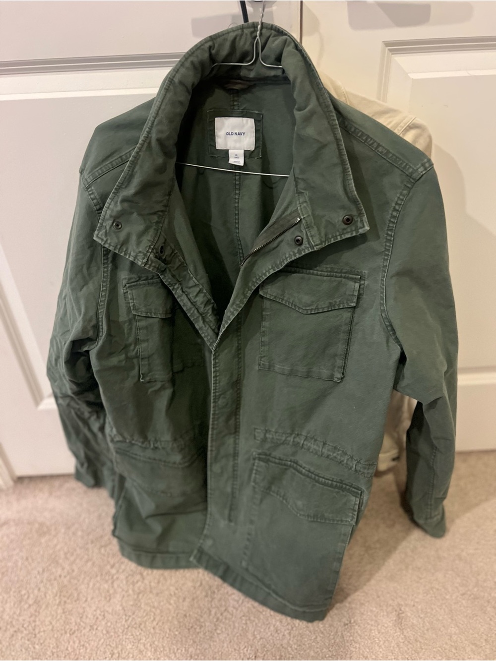 Old Navy Green Military Field Jacket